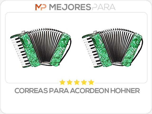 correas para acordeon hohner