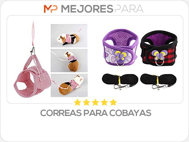 correas para cobayas