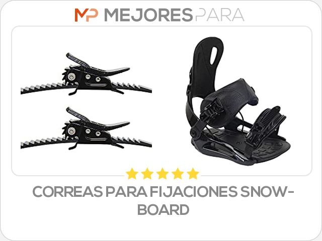 correas para fijaciones snowboard