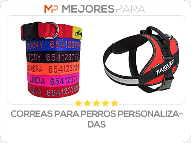 correas para perros personalizadas