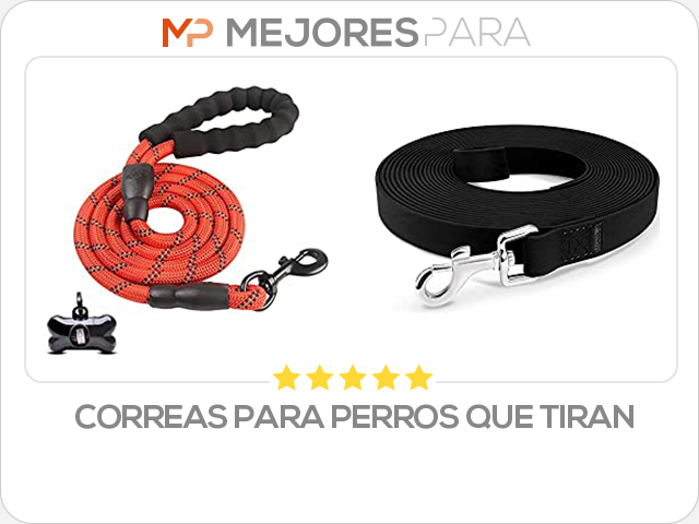 correas para perros que tiran