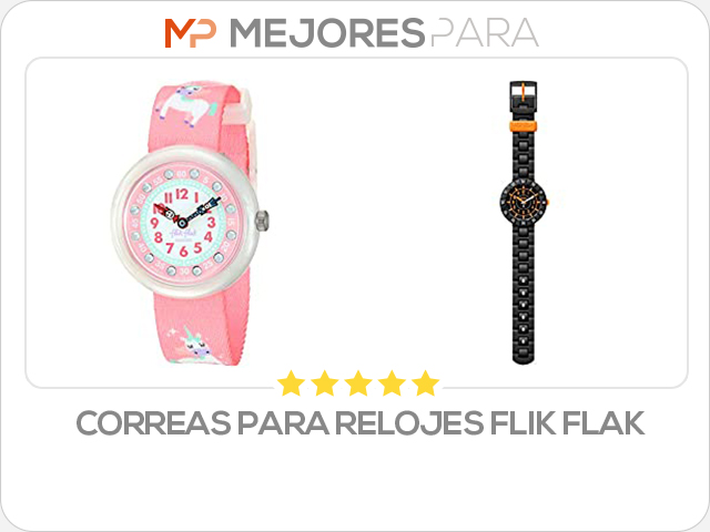 correas para relojes flik flak