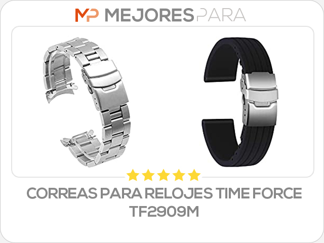 correas para relojes time force tf2909m