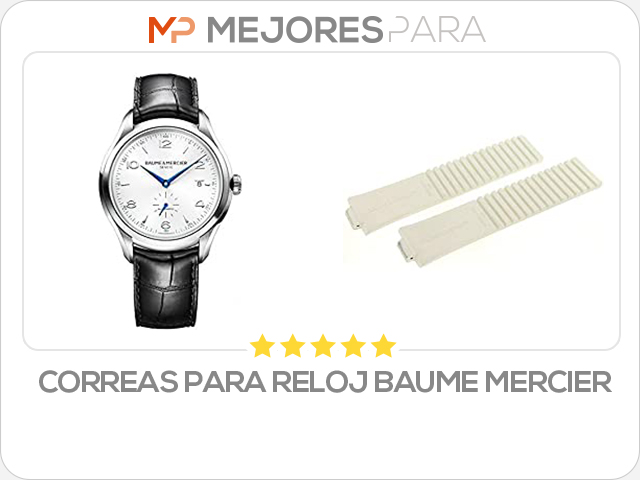 correas para reloj baume mercier