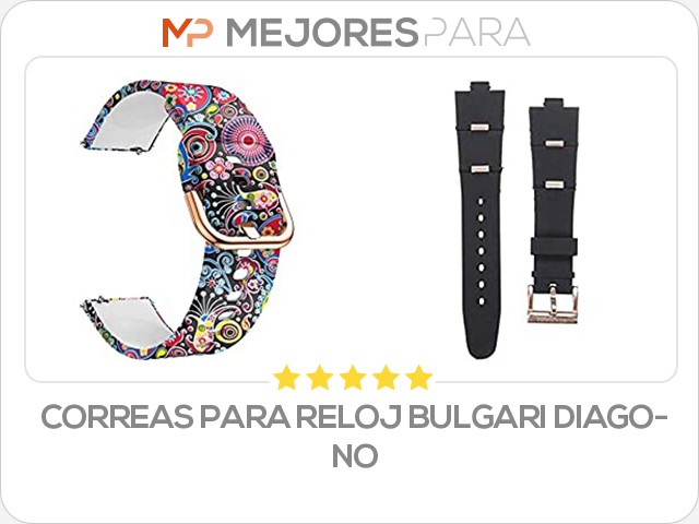 correas para reloj bulgari diagono