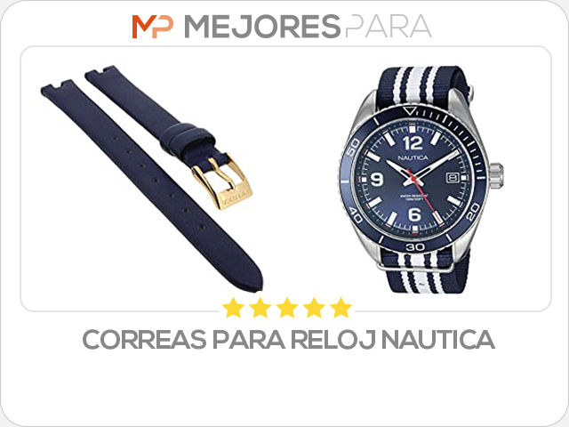 correas para reloj nautica