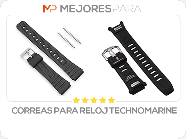 correas para reloj technomarine