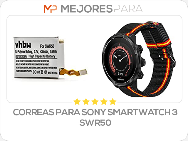 correas para sony smartwatch 3 swr50