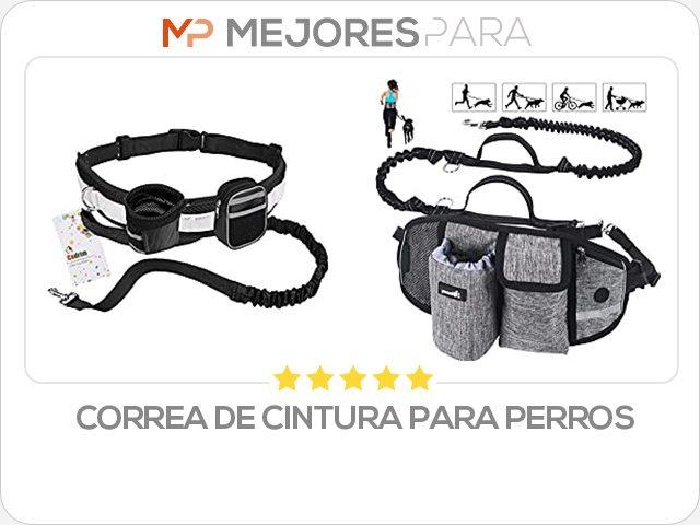 correa de cintura para perros