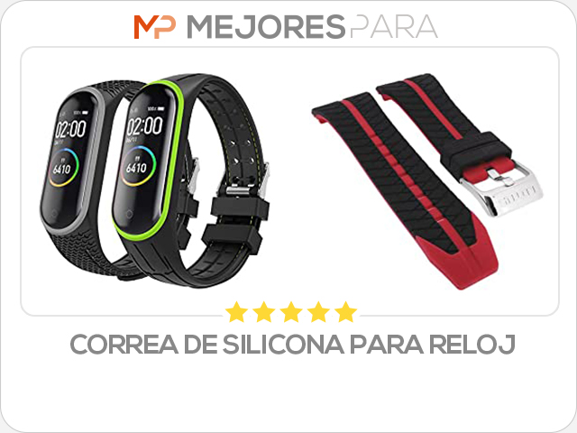 correa de silicona para reloj