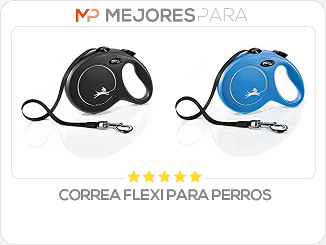 correa flexi para perros