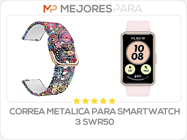 correa metalica para smartwatch 3 swr50