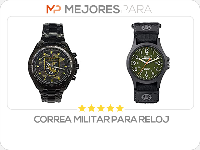 correa militar para reloj