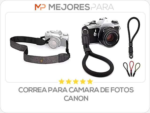 correa para camara de fotos canon