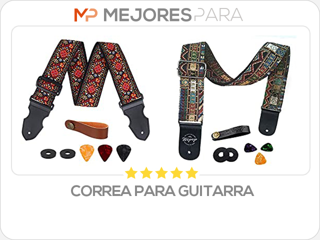 correa para guitarra