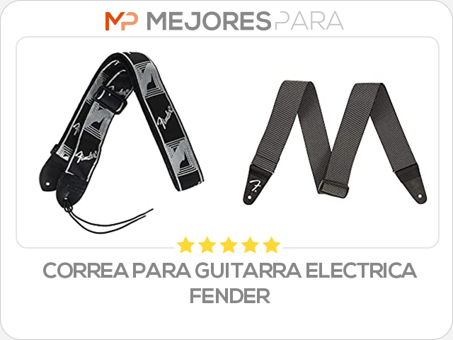 correa para guitarra electrica fender