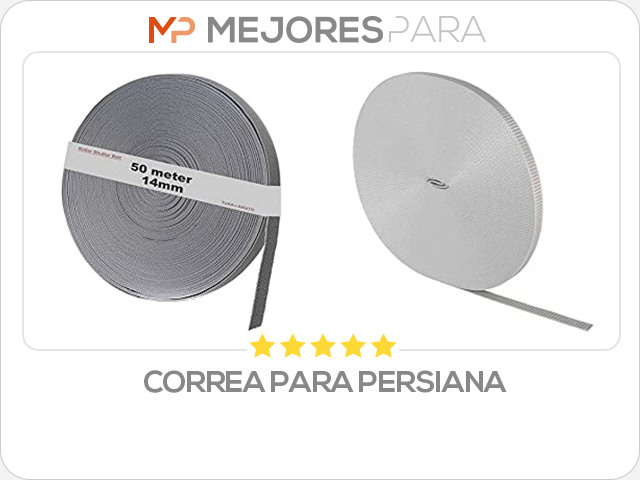 correa para persiana