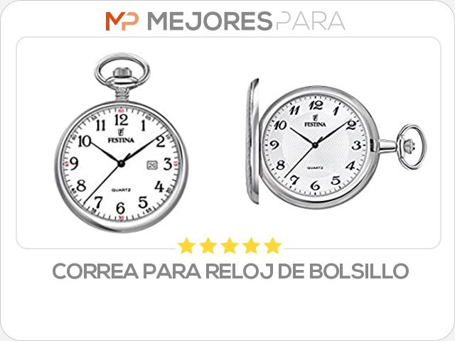 correa para reloj de bolsillo