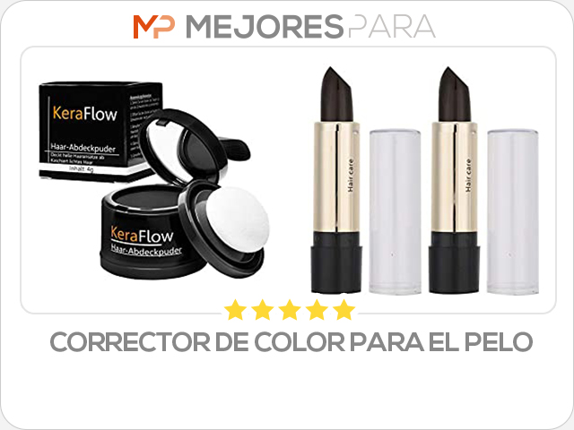 corrector de color para el pelo