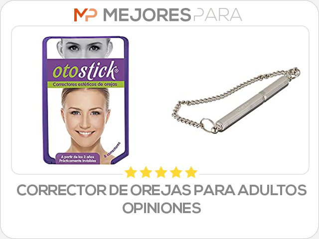 corrector de orejas para adultos opiniones