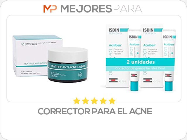 corrector para el acne