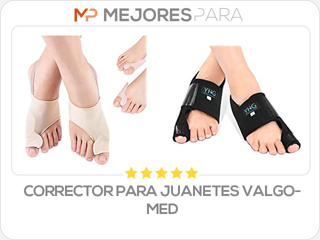 corrector para juanetes valgomed