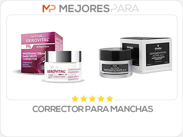 corrector para manchas