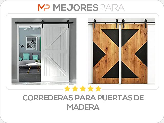 correderas para puertas de madera