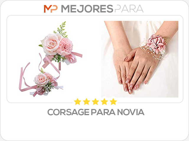 corsage para novia