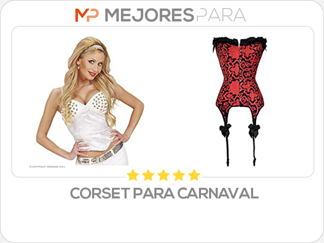 corset para carnaval