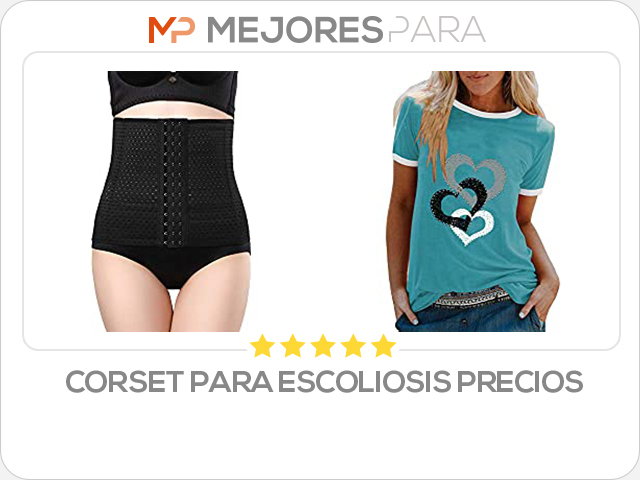 corset para escoliosis precios