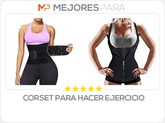 corset para hacer ejercicio