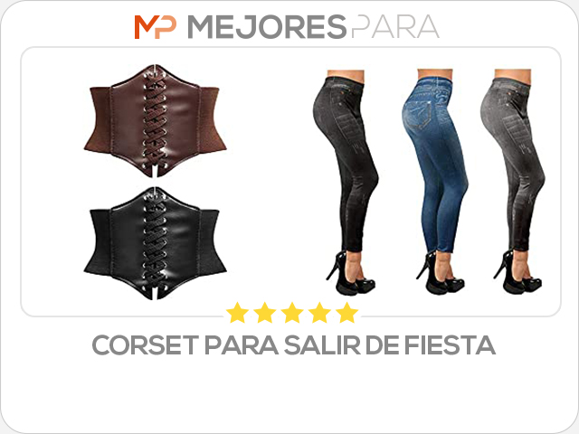 corset para salir de fiesta