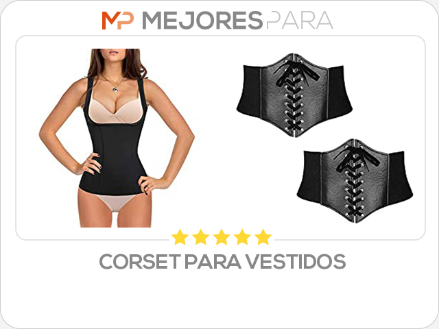 corset para vestidos