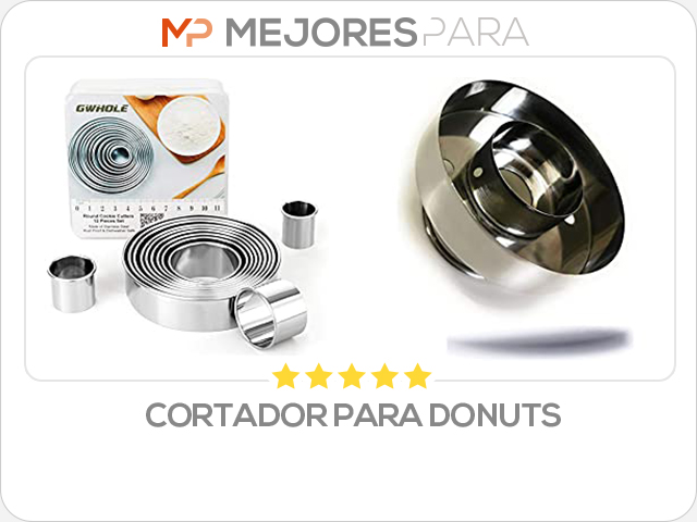 cortador para donuts