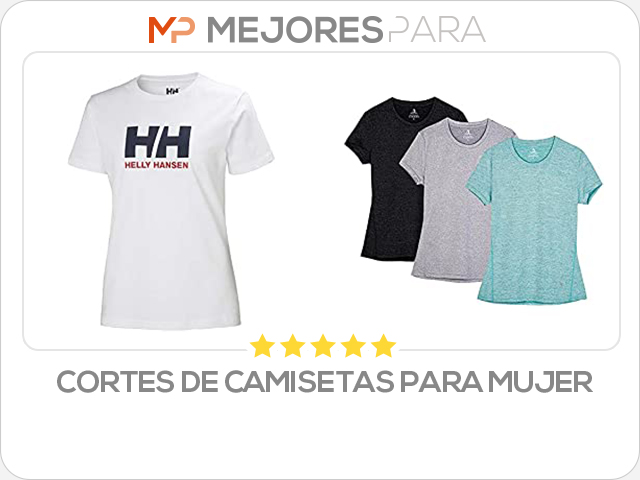 cortes de camisetas para mujer