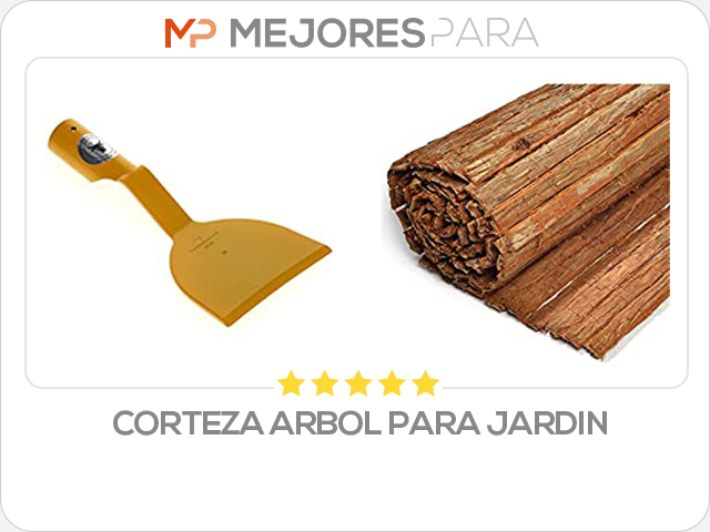 corteza arbol para jardin