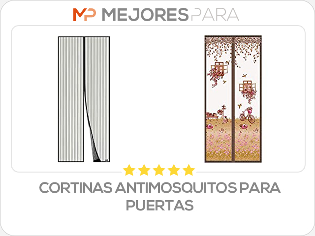 cortinas antimosquitos para puertas