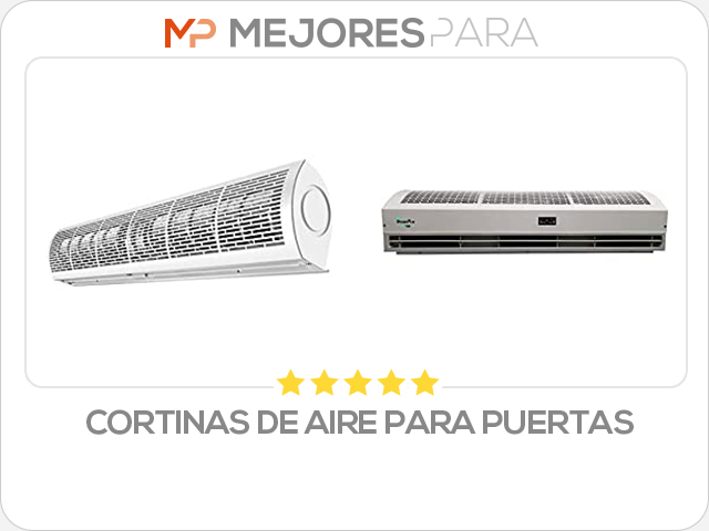 cortinas de aire para puertas