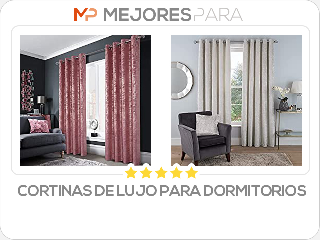 cortinas de lujo para dormitorios