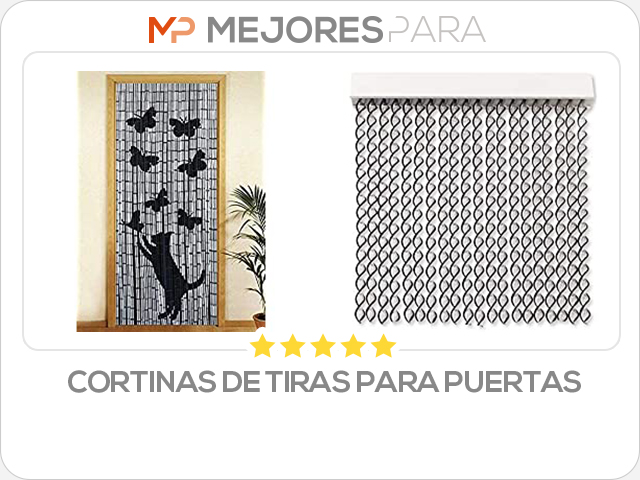 cortinas de tiras para puertas