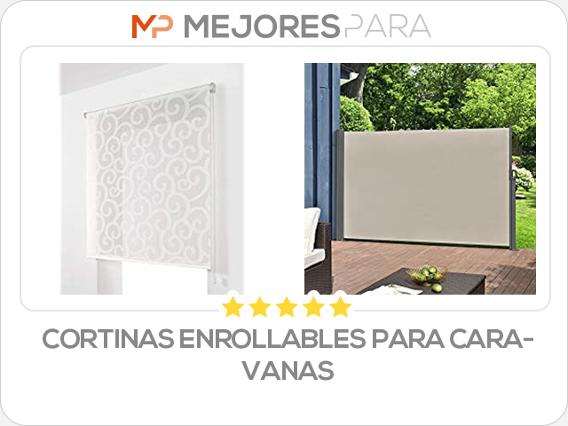 cortinas enrollables para caravanas