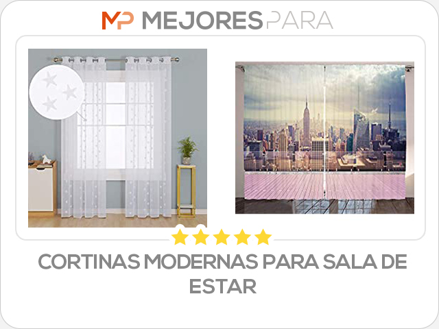 cortinas modernas para sala de estar