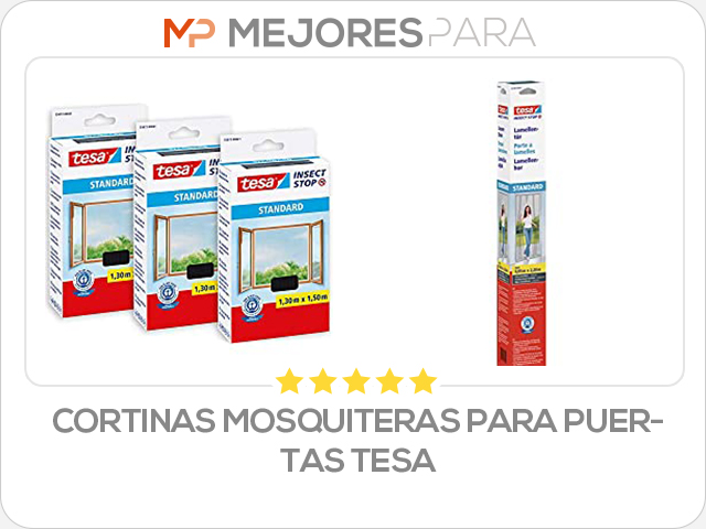 cortinas mosquiteras para puertas tesa