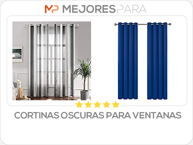 cortinas oscuras para ventanas