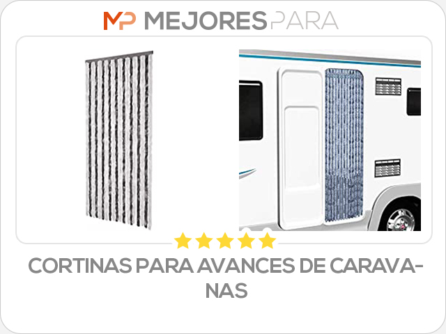 cortinas para avances de caravanas