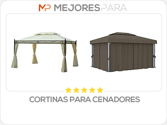 cortinas para cenadores