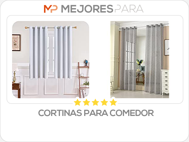 cortinas para comedor