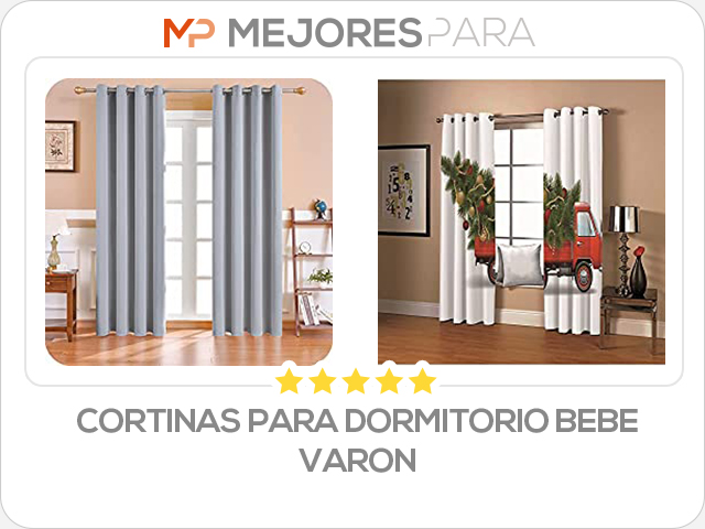 cortinas para dormitorio bebe varon