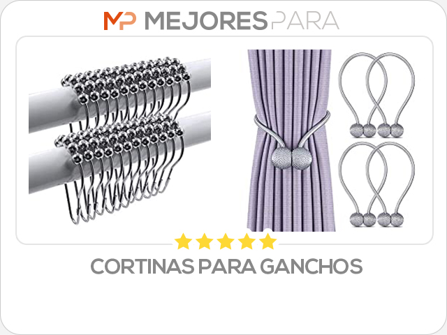 cortinas para ganchos